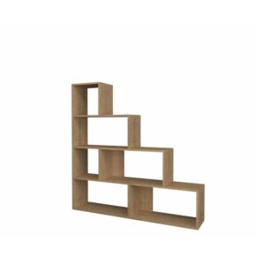 Alis-Oak دولاب مكتبة لون اخشبي موديل