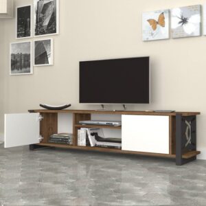 Munih whiteطاولة تلفزيون موديل