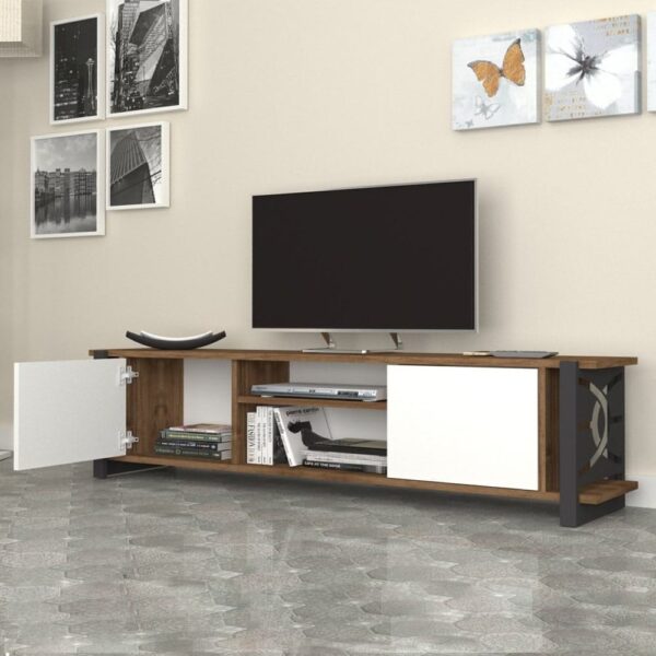 Munih whiteطاولة تلفزيون موديل