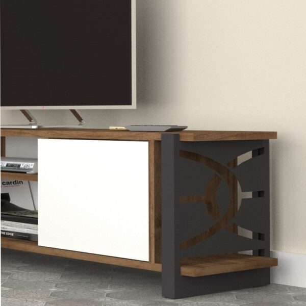 Munih whiteطاولة تلفزيون موديل