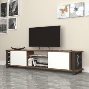 Munih whiteطاولة تلفزيون موديل