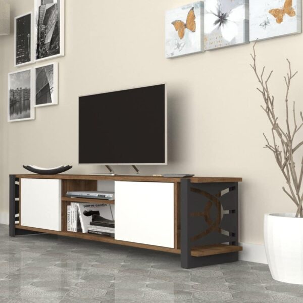 Munih whiteطاولة تلفزيون موديل