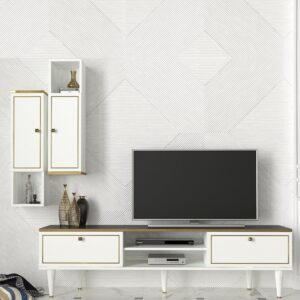 Ravenna طقم طاولة تلفزيون وطاولة قهوة ومدخل موديل