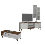 طقم طاولة تلفزيون وطاولة قهوة Trend