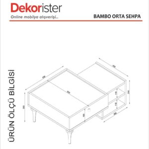 Exclusive Destina & Exclusive Co طقم طاولة تلفزيون وطاولة قهوة موديل