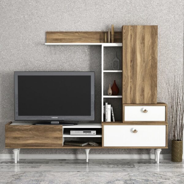 Exclusive Destina & Exclusive Co طقم طاولة تلفزيون وطاولة قهوة موديل