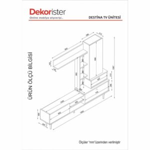 Exclusive Destina & Exclusive Co طقم طاولة تلفزيون وطاولة قهوة موديل