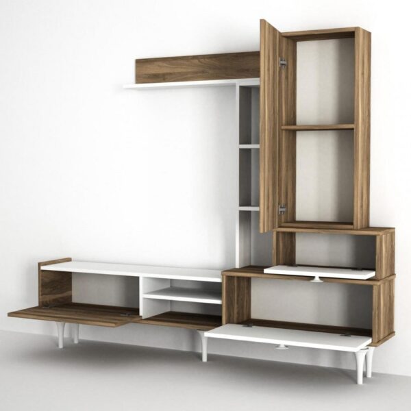 Exclusive Destina & Exclusive Co طقم طاولة تلفزيون وطاولة قهوة موديل