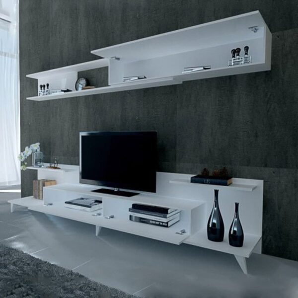 طاولة تلفاز لون ابيض Dore-white