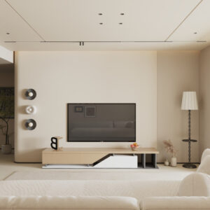 طاولة تلفزيون مودرن منخفضة للديكور العصري