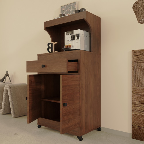 طاولة ركن قهوة لون بني جوزي – حجم ميني DE-162