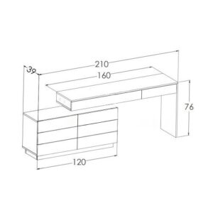 غرفة نوم شبابي عصرية لون رمادي فاتح وغامق