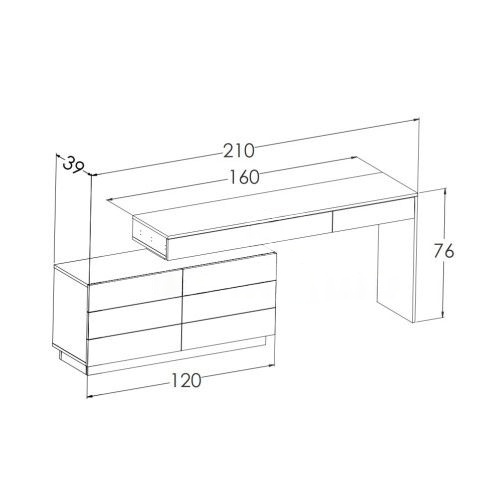 غرفة نوم شبابي عصرية لون رمادي فاتح وغامق