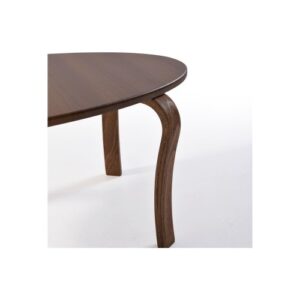 طاولة وسط خشب دائرية لون بني مستورده DE-370