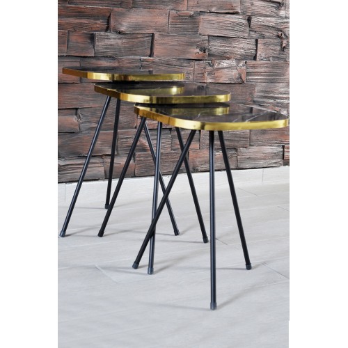 طقم طاولات وسط وخدمة صناعة تركية DE-373