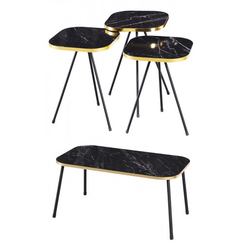 طقم طاولات وسط وخدمة صناعة تركية DE-373