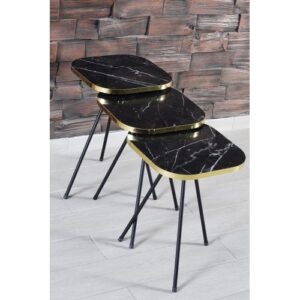 طقم طاولات وسط وخدمة صناعة تركية DE-373